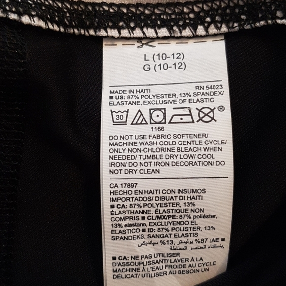 Old Navy girls size 10/12 or large Active pants cropped - Picture 6 of 6